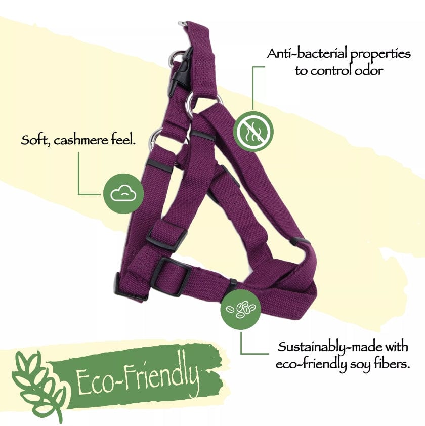 Coastal Pet New Earth Soy Comfort Wrap Dog Harness Cranberry Red Media 12 of 15