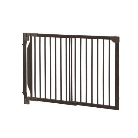 Richell Expandable Walk Thru Pet Gate For Dogs