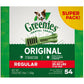 Greenies Original Regular Dental Dog Treats, 54 Oz., Count of 54