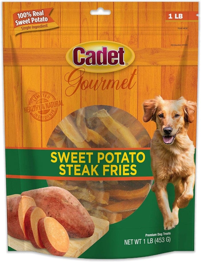 Cadet Gourmet Sweet Potato Steak Fries for Dogs Media 1 of 5