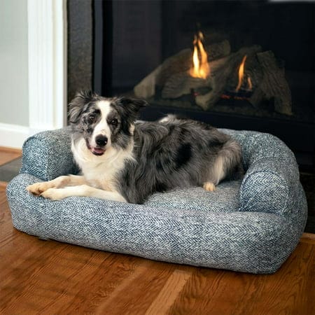 Snoozer Luxury Sleeper Dog Sofa - SM - Tempest Spring (14 L x 19 W x 8 H)
