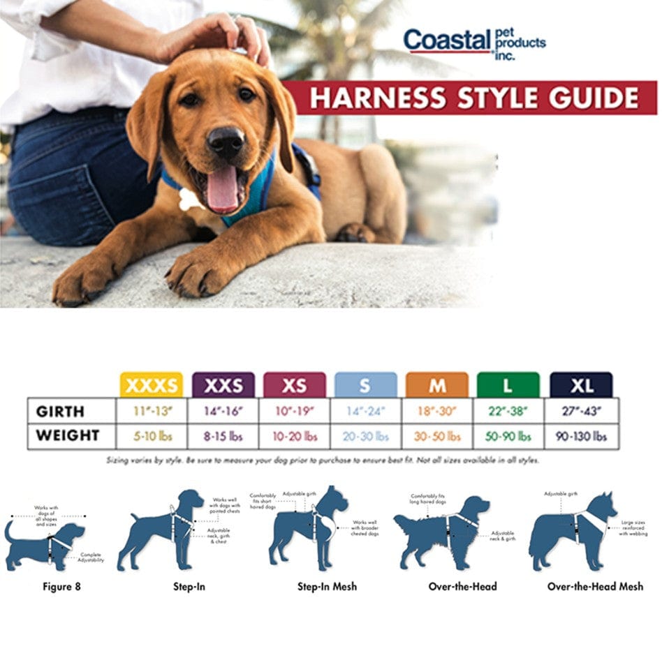 Coastal Pet Comfort Wrap Dog Adjustable Harness Neon Pink Media 5 of 5