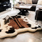 Paw Puprug Animal Print Memory Foam Dog Bed Brown Faux Cowhide - Large