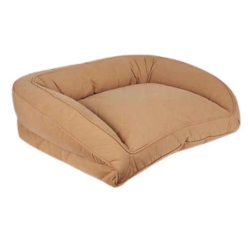 Quilted Microfiber Bolster Bed + Poly Fill Sm/Md. to Lg./Xl