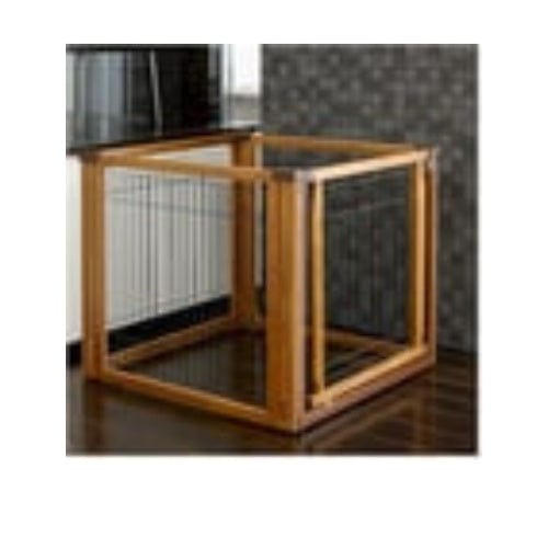 Richell Convertible Elite Pet Gate, 4 Panel, Autumn Matte