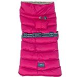 Alpine Extreme Cold Puffer Dog Coat - Pink Peacock X-Small to 5X-Large