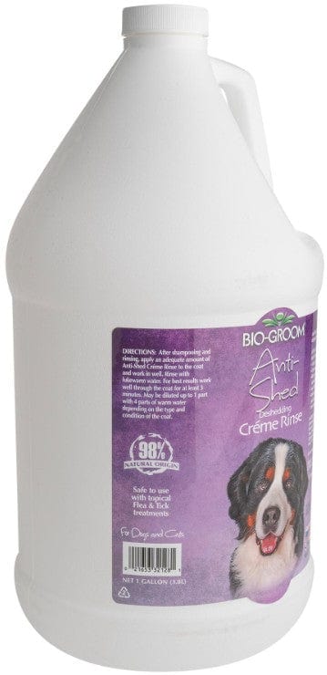 Bio Groom Anti-Shed Deshedding Crème Rinse Dog Conditioner