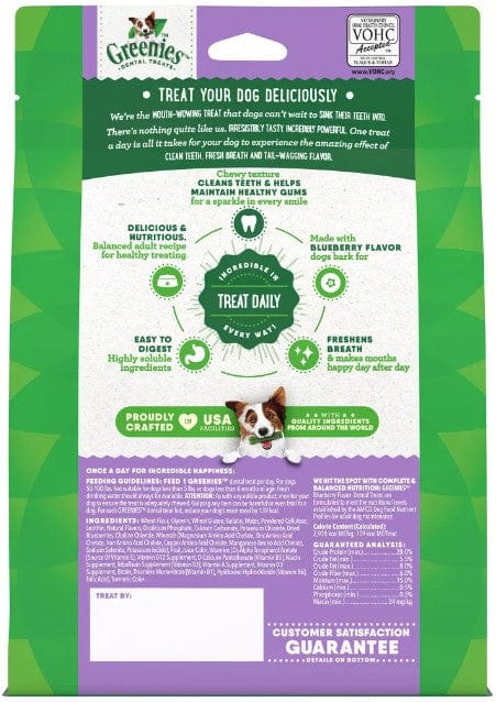 Greenies Large Dental Dog Treats Blueberry Media 2 of 3